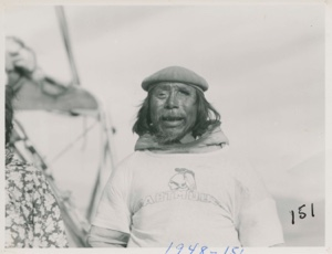 Image of Old Eskimo [Inuk] at Pond's Inlet